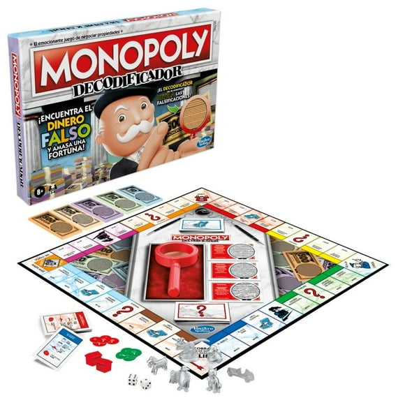 Juego de Mesa Hasbro Gaming Monopoly Crooked Cash