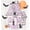 Old Ivory Cream, variant on Halloween Toddlers' Graphic Tee with Short Sleeves from Way to Celebrate, Sizes 12M-5T