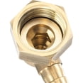 thumbnail image 4 of Boquilla de manguera codo de latón 10 mm x G1/2 conector de manguera con tuerca de unión para agua combustible aire paquete de 2 esquí esquí Gafas de esquí, 4 of 4