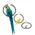 thumbnail image 6 of JW Swing 'n Perch Large Soft Comfy Firm Rope Ring For Bird Enrichment, 6 of 7