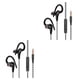 thumbnail image 4 of Matsuzay Auricular deportivo impermeable bajo en la oreja auriculares cancelación de ruido a prueba de sudor portátil manos libres música Negro 2Conjunto, 4 of 6