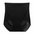 thumbnail image 3 of ZJXFGS Clearance High Waisted Underwear For Women 100% Cotton Underwear Women Women's Yoga Thin Underwear Tummy Control Underwear Black XL, 3 of 3