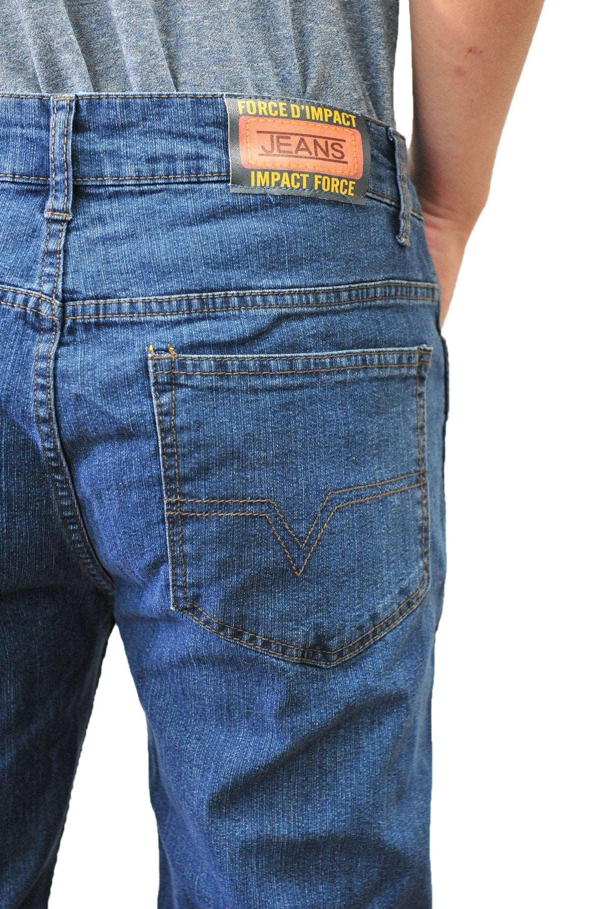 Caesar Mens Skinny Stretch Jeans Slim 