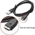 thumbnail image 2 of USB Replacement Charging Cord Cable for Fitbit Surge Bracelet Wristband Super Watch Smart Watch, 2 of 2