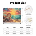 thumbnail image 2 of Lsque Island Beach Guinea Pig Print Wall Art – Decorative Picture for Living Room, Bedroom, and Office (Horizontal), 2 of 6