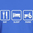 thumbnail image 3 of CafePress - Eat Sleep Farm Dark T Shirt - Men's Classic Graphic Cotton T-Shirt, 3 of 4