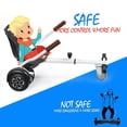 thumbnail image 5 of LIEAGLE Hoverboard Go Kart Kit Hoverboard Seat Attachment Hoverkart Length-adjustable go kart Seat for Hoverboard in 6.5”-10”, 5 of 5