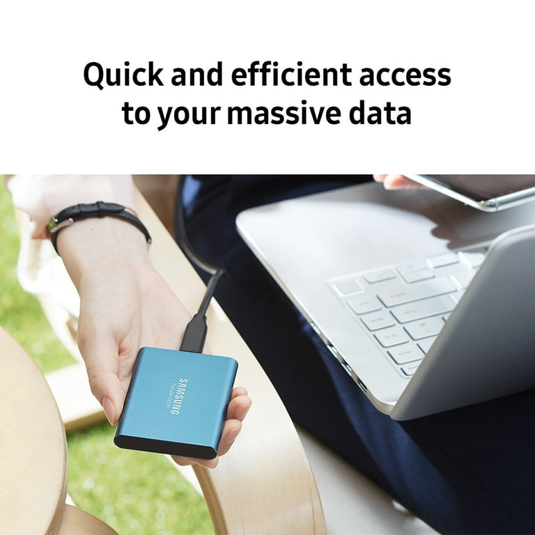 PC周辺機器 Samsung T5 1TB USB3.1 Gen2 10Gbps, TypeC Amazon.com: SAMSUNG T5 Portable SSD 1TB - Up to 540MB/s