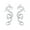 A4, variant on 1 Pair Vintage Chinese Style Dragon Earrings Personality Animal Totem Earrin WY4-A3