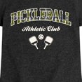 thumbnail image 3 of Instant Message - Pickleball Athletic Club - Toddler & Youth Girls Short Sleeve Graphic T-Shirt, 3 of 6