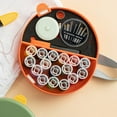 thumbnail image 4 of Household Sewing Kit Set with Orderly Double-deck Space for Sewing Threads Needles, 4 of 6