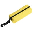 thumbnail image 1 of EDHITNR Portable Canvas Tool Bag Sturdy Cloth Zipper Pouch Organizer for Plumber Electrician, Compact Hand Tool Storage Pouch with Easy Carry, Yellow, 1 of 2