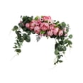 thumbnail image 4 of Decoraciones de flores de arco de boda Hermosa guirnalda con hojas Flor artificial para la de fiesta de la pared Día de San Valentín Rosa, 4 of 9