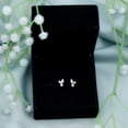 thumbnail image 6 of Rosec Jewels Lab Created Diamond Studs Earrings - Cute Bunny Earrings Diamond (EF-VS Quality) - Ready to Gift, 10K Yellow Gold, 6 of 8