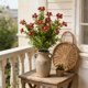thumbnail image 1 of Eucalipto De Plástico De Milán Ramo de eucalipto rojo de plástico, flores artificiales para decoración de bodas y del hogar (1 pieza) Rkxzt, 1 of 9