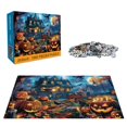 thumbnail image 3 of Rompecabezas Nattork 1000 piezas Casa encantada de Halloween, 3 of 7