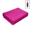 thumbnail image 2 of CWCWFHZH 5V Single Layer Heating Blanket Usb Multi-Purpose Electric Blanket To Keep Warm Shawl Skirt Cover Leg Blanket with Temperature Controlled Timing (150×80Cm) Hot Pink A, 150 x 80cm, 2 of 2