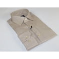 thumbnail image 4 of Mens 100% Cotton Shirt From Turkey Manschett by Quesste Slim Fit 4029-10 Tan, 4 of 6