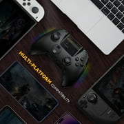 Manba One Bluetooth Gamepad Wireless Controller for PC, Switch, iOS, Android - Hall Effect Joystick, RGB Lighting
