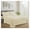 Ivory, variant on 600 Thread Count Ultra Soft Deep Pocket Hotel Standard Solid Bedding Long Staple Percale Cotton All Season 4 Pieces Sheet Set with 2 Pillowcases, Grey Color Queen Size