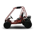 thumbnail image 5 of Trailmaster Ultra Mini XRX+ Go Kart Buggy, High Back Seats, Adjustable for Younger Riders, Throttle Limiter and Kill Remote. with Pre-Assembled Version Now! (Plus, Red), 5 of 5