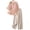 87#Pink, variant on Linen Sets For Women 2 Piece 2026 Summer Outfits for Seniors Women Boho Lounge Set Peasant Dress Beach Vacation Clothes Pink L
