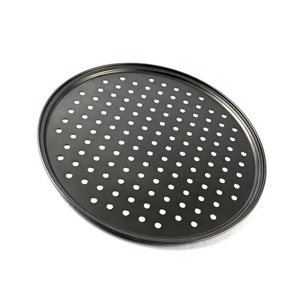 Net Hoja Laminada En Frío Accesorios Para Hornear Bandeja Antiadherente De Forma Redonda Plato Perforado Suministro De Comedor Utensilios Para Hornear No.3 Sweethay HA039602-03