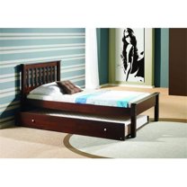 PD-500FCP-503CP Full Size Contempo Bed with Twin Trundle in Dark Cappuccino