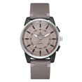 thumbnail image 1 of Women Wristwatch  Pu Watch Men Simple Stylish Quartz Analog PU Leather Strap Watch Business Wristwatch Gray ANGGREK PU Watch, 1 of 3