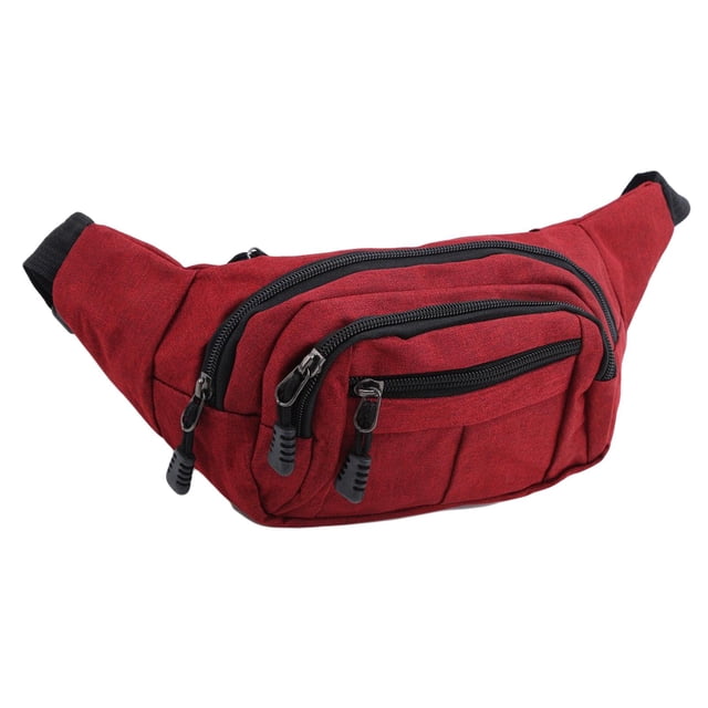 Riñonera kusrkot de viaje con Correa ajustable Rojo