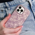 thumbnail image 7 of VELVET CAVIAR for iPhone 12 Pro Max Case Rose Gold Flowers - Compatible with MagSafe - Protective Mauve Purple Case for Women - Dusty Rose Floral, 7 of 7