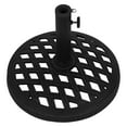 thumbnail image 3 of Cast Iron Umbrella Base - 17.7 Inch Diameter by Trademark Innovations, 3 of 10