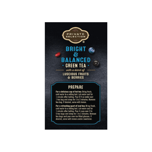 Private Selection Tea Bags Assortment, 20 Count,3 Pack Variety