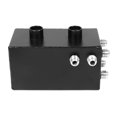 thumbnail image 3 of Respiradero De Lata De Aceite, Lata De Captura De Aceite Universal, Kit De Lata De Captura De Aceite Negro, Caja De Ventilación, 6 Puertos, Piezas Universales De Modificación De ANGGREK Fuel Surge Tank, 3 of 8