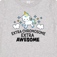 thumbnail image 4 of Inktastic Extra Chromosome Extra Awesome with Unicorn Boys or Girls Baby T-Shirt, 4 of 5