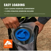 Ozark Trail 2L Pearson Creek Hydration Pack, Black and Gray