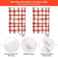 thumbnail image 4 of Rod-Free Courtyard Decorative Flag 12x18in Thick Fabric Four Seasons Universal Durable Not Easy To Fade Disassembly Convenient Indianred Checked Hand-Drawn Sketch_1, 4 of 8