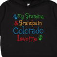 thumbnail image 3 of Inktastic Colorado Grandma Grandpa Love Me Toddler Hoodie, 3 of 4