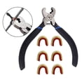 thumbnail image 5 of Titanium St Nocking Points Pliers Knock Set Nocking Buckle, 5 of 8