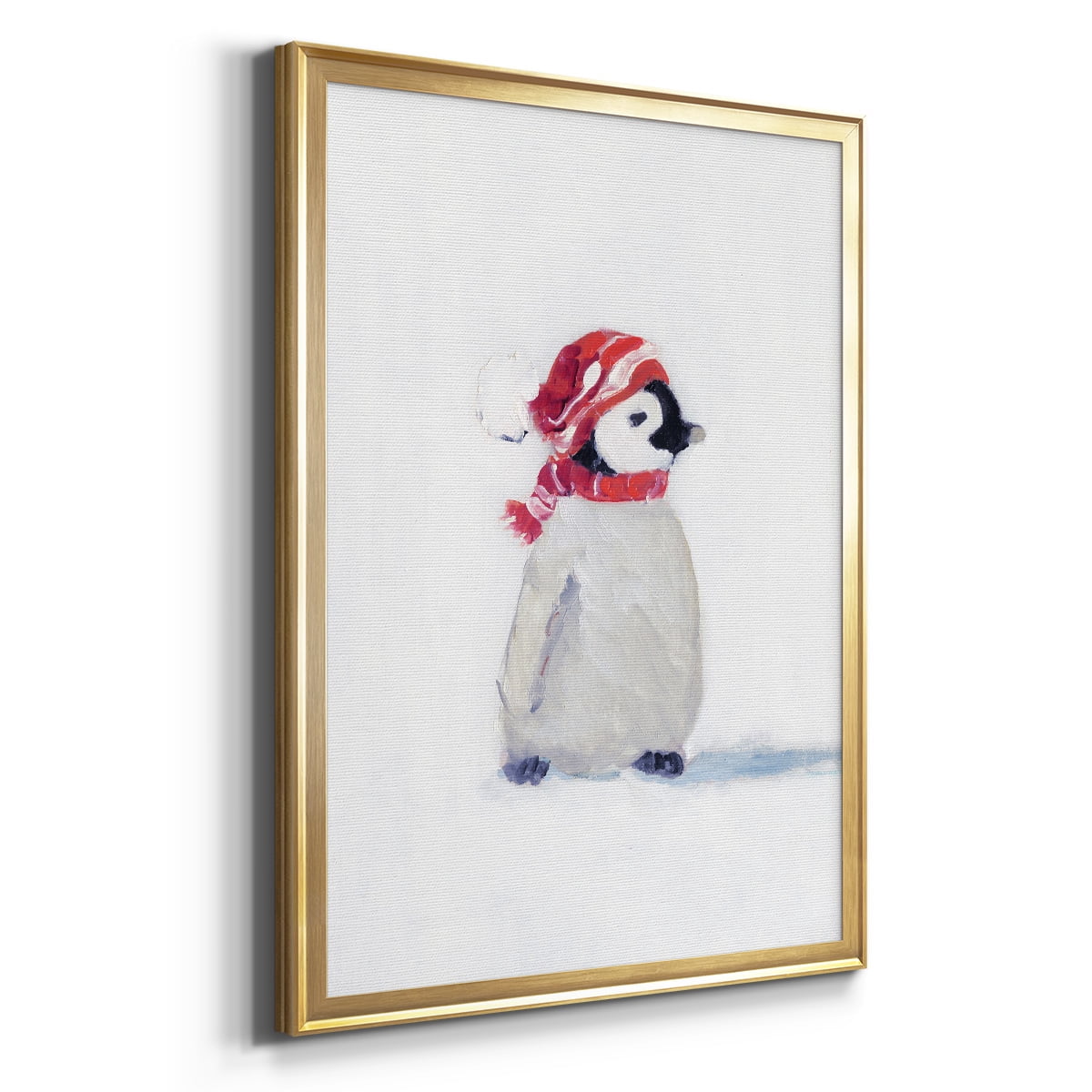 Penguin Play I Premium Classic Framed Print - Ready to Hang