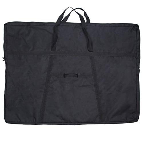  Extra Large Jjring Dacron Waterproof Light Weight Art Portfolio  Tote Bag, 36x48 Black Carrying Storage Case for Poster, Sketching, and  Drawing