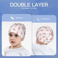 thumbnail image 6 of Rateoe Hello Rabbit Kids Beanie Warm Knit Beanie Hats Boys Girls Winter Hat Soft Slouchy Hats for Kids, 6 of 7