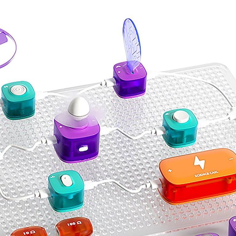 Hape: Science Can: Block Circuit Deluxe Kit - Physical Sciences