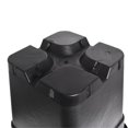 thumbnail image 2 of 10 Pack Nursery Pots, Square Plant Grow Pots Seedling Container Seed Starting Pots, 2/3/5/10 Gallon Thick Black Plastic Flower Pots, 2 of 10