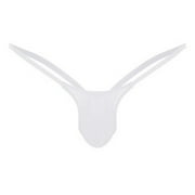 Mens Boxer Briefs Open Back Underpants Low Waist Thong Underwear