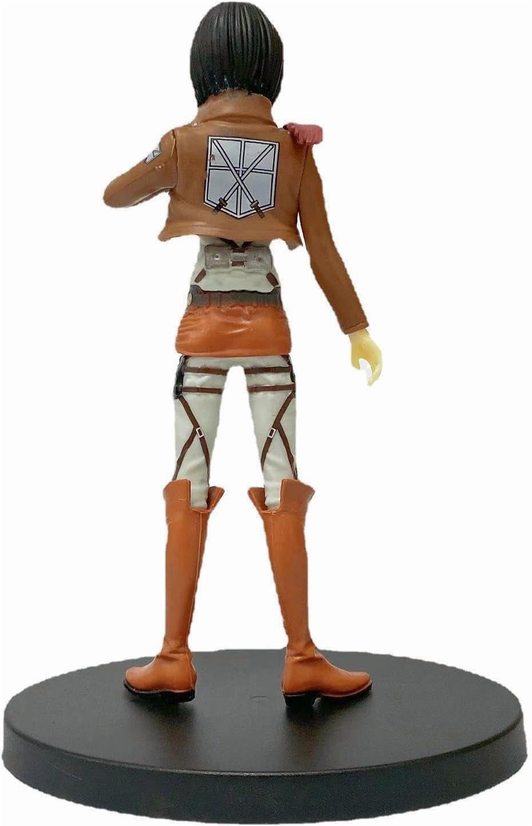 Newly Levi Ackerman Figure Standing Levi Ackerman Figurine 16cm/6.3inch Character PVC Handmade Figure Statue Anime Collection Anime Fans Gifts