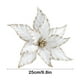 thumbnail image 3 of Adornos navideños, magnolia con purpurina navideña, magnolia con tallos, decoración para árbol de Navidad, corona de flores, decoración navideña, regalo navideño, flores para decoración de árbol de Na, 3 of 6