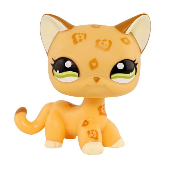 Minilpsshop Little Figures Toys,Shorthair Cat #1120 Green Eyes ,Bobble Head,Christmas Gift,Novelty Toys Figures Collector for Boys and Girls