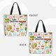 thumbnail image 2 of Balery Hello Summer Bolsa de Mano para Mujeres con Cremallera, Bolsa de Gimnasio con Compartimentos, Bolsa para Laptop, Bolsa para Trabajo, 2 of 7