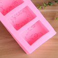 thumbnail image 2 of Molde para galletas Bearachild 4 ranuras flores patrón de vid pastel silicona grado alimenticio, 2 of 6